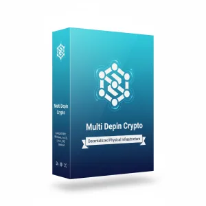 Multi Depin Premium - Tool Tự Động Login & Treo Xoay Extenstion Active Full Kèo Depin Hot, Tự Động Connect Node, Hỗ Trợ Đa Luồng Và Xuất File Quản Lí Chi Tiết